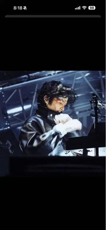 YOKE 컷오프 레더 코트 (사이즈 1)