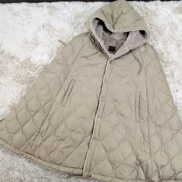 TAION 밀리터리 다운 케이프 퀼팅 TAION-CPML-1