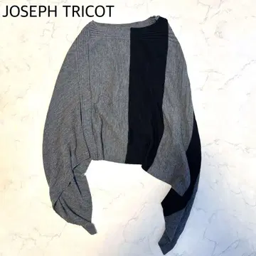 JOSEPH TRICOT 조셉 디자인 니트 판초 케이프 울