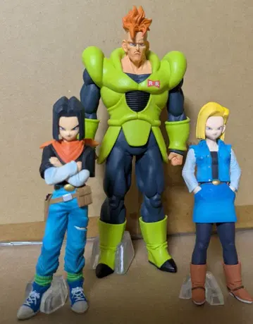 HG 드래곤볼 Z 인조인간 완전 세트 인조인간 16호, 17호, 18호만