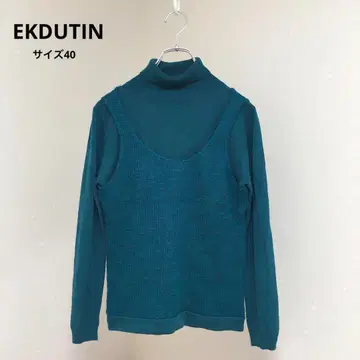 긴팔 티셔츠 EKDUTIN/엑도텐 니트 터틀넥 스웨터