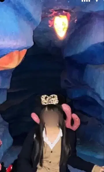 디즈니 테마 머리띠 블랙