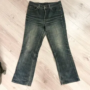 EDWIN 스트레치 스트레이트 데님 34 x 33 일본제