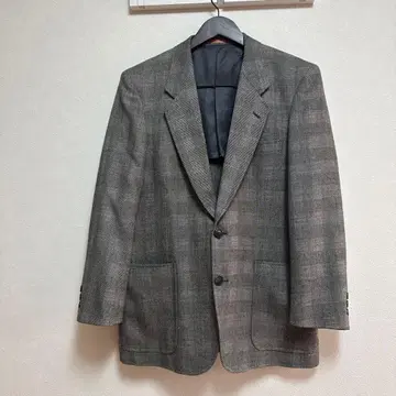 WAKITAS 체크 무늬 테일러드 자켓