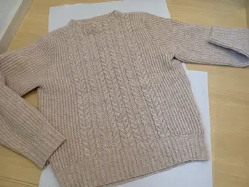 Coup de Chance 케이블 짜임 니트 38 사이즈