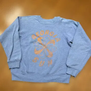 빈티지 Hanes 맨투맨 라이트 블루 kids L