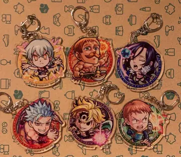 일곱개의 대죄 몬스토 굿즈 전 종류 세트