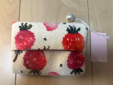 페이러 스트로베리 도트 티슈&마스크 파우치 점포 한정판