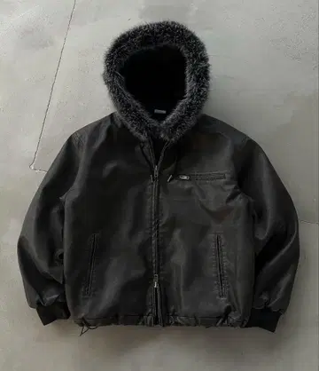 WISH FOR EVER 후드 블루종