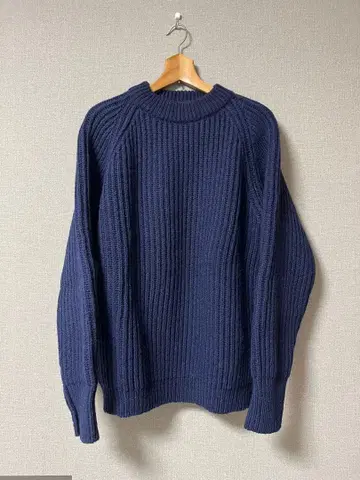 PETER STORM 네이비 울 스웨터 'L 사이즈'