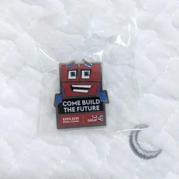 간사이 엑스포 영국관 핀 배지