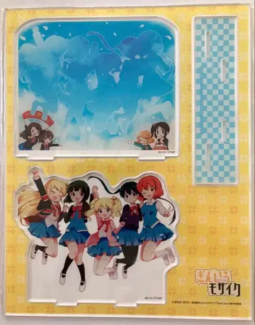 금빛 모자이크 아크릴 디오라마