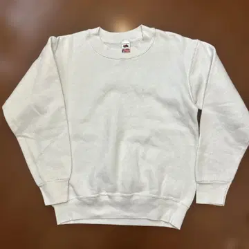 빈티지 Fruit of the Loom 맨투맨 화이트 14-16