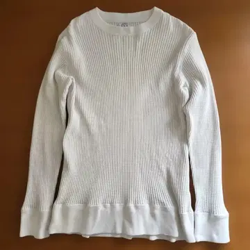 JE MORGAN 서멀 티셔츠 와플 풀오버