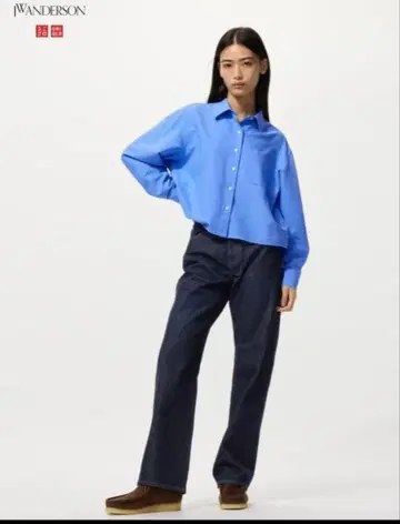 UNIQLO jw 스트레이트 데님