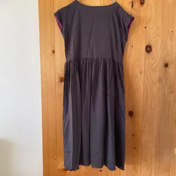 DOORS 코튼 보일 리버서블 원피스 M