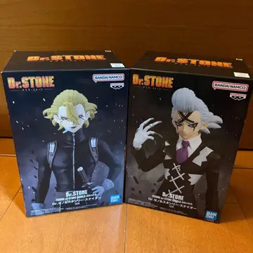 Dr.STONE 피규어 2종 세트 (Dr. 제노, 스탠리)