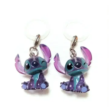 2개 메지루시 액세서리 디즈니 스티치 가챠 참