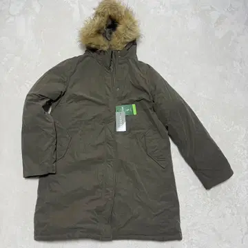 택 포함 새상품 시마무라 CLOSSHI 크로시 모즈 코트 XL 카키