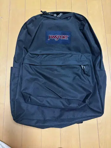 JANSPORT 블랙 백팩 25L
