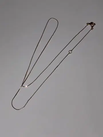 K10PG 베네치안 체인 목걸이 40cm