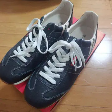 PATRICK 네이비 스니커즈 44