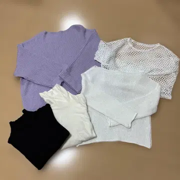 Dazy 등 스웨터 겨울&봄 묶음 판매