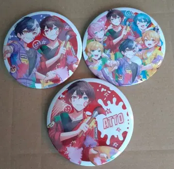 앰프 턱 캔뱃지 3개