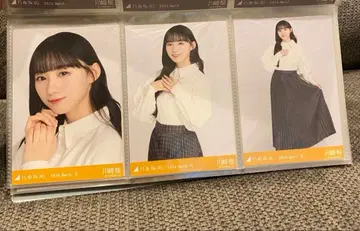 노기자카46 브로마이드 컴프 화이트 셔츠 카와사키 벚꽃