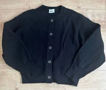 THE SHINZONE 케이프 린 가디건 블랙