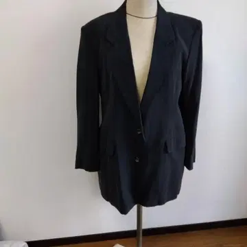 테일러드 자켓 블랙