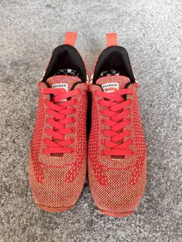 PATRICK 메쉬 레드 스니커즈 컨디션 최상 27.5