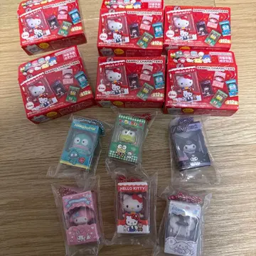 산리오 캐릭터즈 초코박스 미니어처 피규어 컴플리트