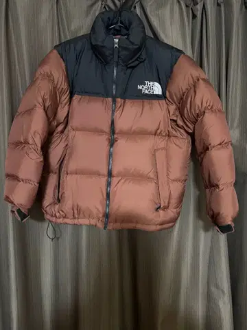 THE NORTH FACE 다운 자켓 L 사이즈 브라운/블랙