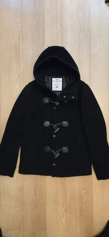 HARE 하레 더플 코트 블랙