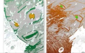 나의 히어로 아카데미아 원화전 A2 포스터 2장 세트 미도리야 카츠키