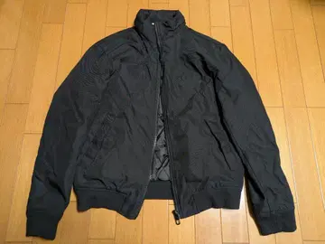 ZARA 충전솜 블루종 인슐레이션 자켓 스탠드 카라 사이즈 S 블랙