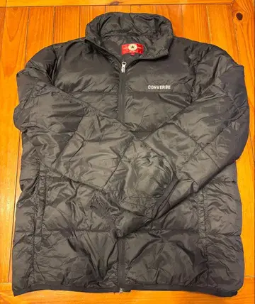 CONVERSE 나일론 자켓 LL 블랙