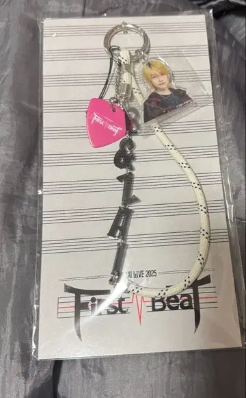 B&ZAI 콘노 타이키 FirstBeat 스트랩 키링