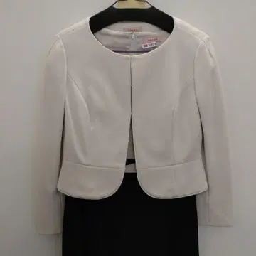 TOCCA 원피스 수트 아이보리 블랙