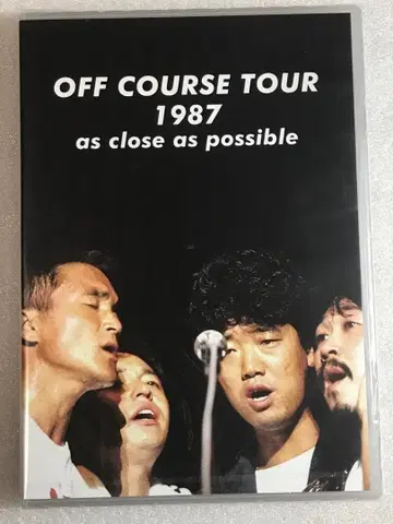 DVD 새상품 오프코스 OFF COURSE TOUR 1987