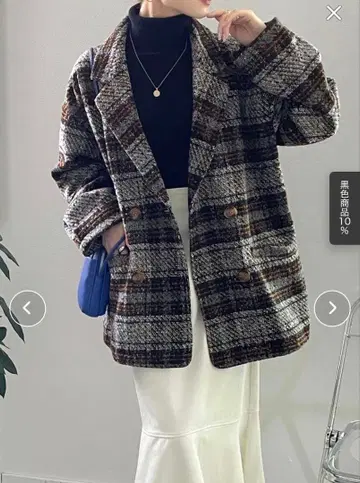 classic elf 더블 자켓 코트