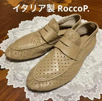 미사용품 Rocco.P 슬립온 가죽 신발