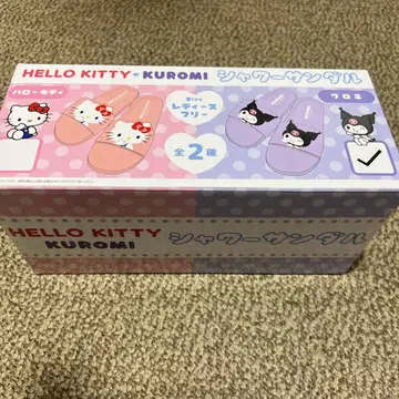 산리오 쿠로미 샤워 샌들!