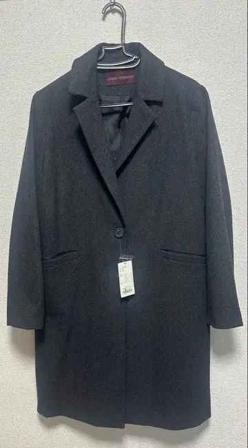 미사용 URBAN RESEARCH 체스터 코트 그레이