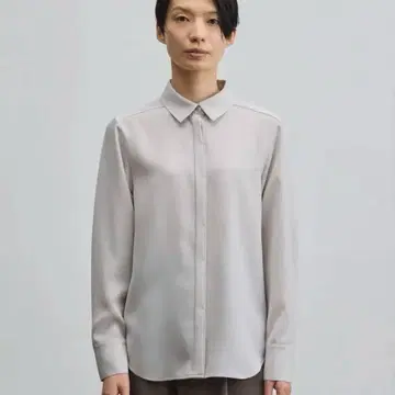 [ 새상품급 ] SOEJU 매트 트윌 히요쿠 셔츠 그레이