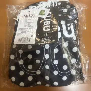 subu 도트 미사용 새상품 미개봉 사이즈 1 24~25.5cm