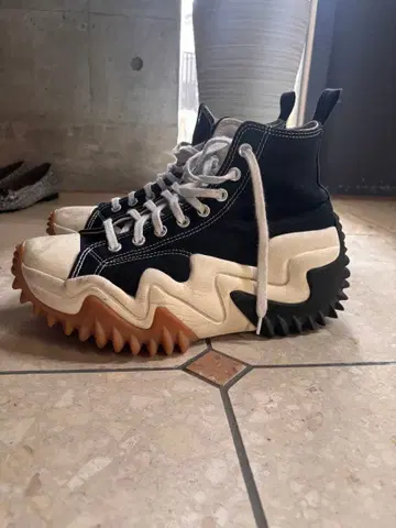 한국 한정판 통굽 컨버스