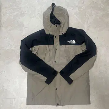 THE NORTH FACE 마운틴 후드티 베이지/블랙