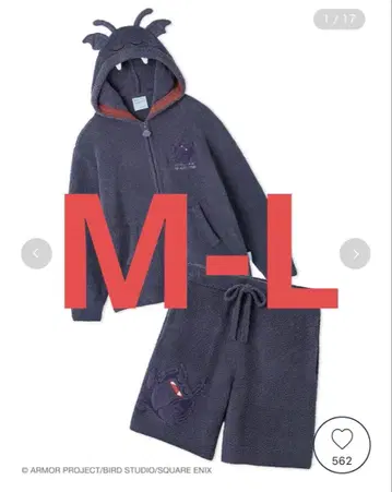 gelato pique 드래곤 퀘스트 룸웨어 M-L 미사용 새상품